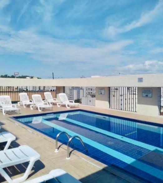 Flat em São Vicente com piscina e hidro Apartamento Rio Grande da Serra Exterior foto